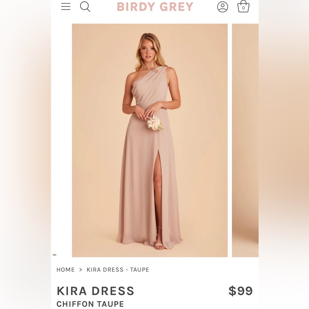 Birdy Grey Kira dress Taupe (small)